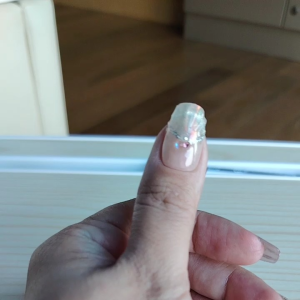 (FREE TOOLKIT ) 10 PCS PRESS ON NAILS. HANDMADE NAILS SIZE S