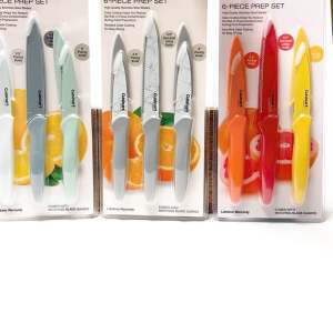 Cuisinart Authentic Original Advantage 6 Piece Knife Prep Knife Set with Blade Guards (6pcs including guards)