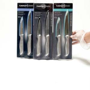 Cuisinart Classic Authentic Color Band Utility knife and Paring Knife Set