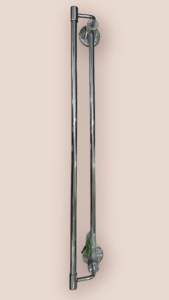 INOX 304 THANH TREO KHĂN MẶT ĐÔI 2 HÀNG DÁNG CONG GIÚP KHĂN KHÔ THOÁNG HƠN DÀI 50 VÀ 60 CM