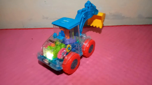 Mainan Anak Bentuk Mobil Excavator BEKO GEAR: Lampu dan Music