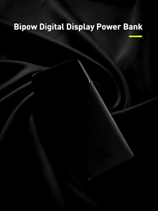 Powerbank Baseus Bipow 20000mAh 20W Digital Display Original Bergaransi