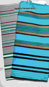 Sorban Yamani Import Yaman Rida Yamani Salur Tebal