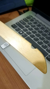 Hanger Kayu Kisampang Dewasa Warna Natural (1 Lusin)