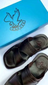 Sandal Kulit Asli Pria Premium Tahan Lama & Nyaman