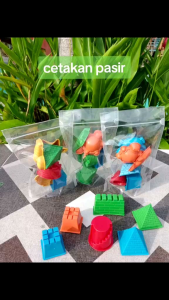 Cetakkan Pasir isi 25 - 50pcs