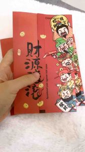 【Ready Stock】15pcs/RM4 Cute packaging bag gift bag paper bag gift newlyweds god of wealth 可爱包装袋礼品袋纸袋礼物新婚财神爷