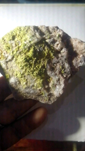 🧿VERY RARE Pyromorphite on Clear Quartz Cluster Specimen🧿