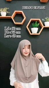HIJAB BERGO ELVANI NON PET INSTANT JERSEY PREMIUM SZN.C.ID
