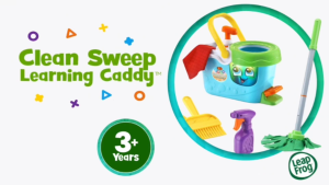 LeapFrog Clean Sweep Learning Caddy Pink