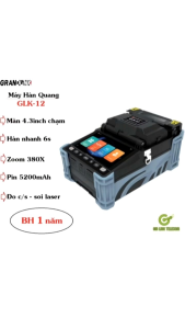 Máy hàn cáp quang tự động Grandlink GLK-12 * Tặng 500 co nhiệt lớn 2 xương
