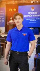 Áo Polo Thanh Niên Việt Nam Poly Thái Form Slim Áo Có Cổ Trẻ Trung Năng Động Nhiều Màu Nhiều Size | OCN