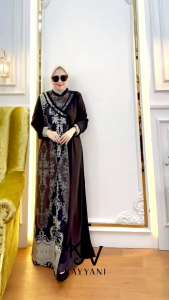 DRESS GAMIS MODE SYIFA TERBARU BY KAYYANI 100% ASLI REAL