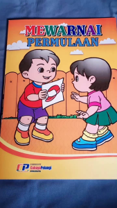 Buku Mewarnai Permulaan untuk PAUD dan TK uk besar