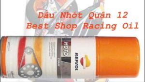 Combo Dưỡng Sên Repsol Moto Chain và Bàn Chải 3D
