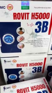 Rovit h 5000 3B hộp 100 viên hỗ trợ đau nhức thần kinh tê bì tay chân mất ngủ