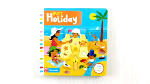 Campbell Busy Holiday Push Pull Slide Board Book