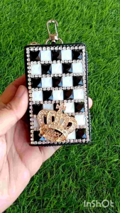 Dompet STNK Kunci Mobil & Motor Crown Bunga