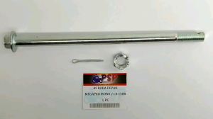 As Roda Depan Megapro Monoshock - As Tromol Fork Forek Depan + Mur Honda Mega Pro New Monoskok Sok Shockbreaker CB 150R Verza Versa