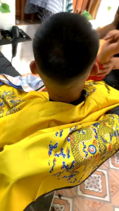 Áo Cắt Tóc BarBer Phong Cách Đế Vương Sang Trọng Đẳng Cấp Chống Thấm Nước Chuyên Dùng Salo và Gia Đình