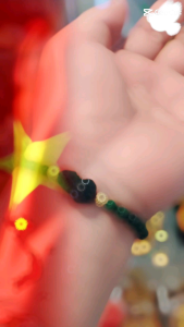 Vòng tay đá c.ẩm th.ạch xanh lá mix tỳ hưu dành cho nam nữ