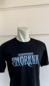 KAOS PSHT DESAIN TERBAIK SHORENK BIRU SABLON DEPAN TULISAN POLOS | BELAKANG SABLON CORAK BIRU | DISTRO KUALITAS PREMIUM FREE STICKER