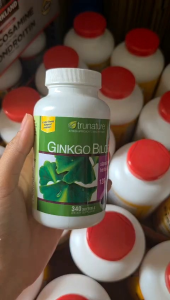 CAM KẾT CHÍNH HÃNG MỸ Viên Uống Bổ Não Trunature Ginkgo Biloba 120mg 340 Viên