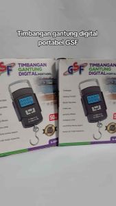 Timbangan Gantung Digital Timbangan Koper 50KG GSF 4550 4650 Timbangan Gudang Timbangan Pasar