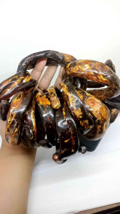 gelang akar bahar merah kristal jumbo h393