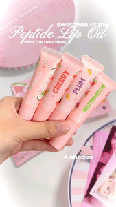 The Daily Glow Peptide Lip Oil with Hyaluronic Acid and SPF15