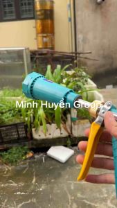 Súng Xịt Loa Kèn Xanh 30cm dùng tưới cây phun thuốcc sâu rửa xe khử trùng | Hiệu Japan| Hàng Loại 1 Siêu Bền