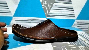 Termurah Sandal & Sepatu Bustong Tutong Slipon Slip On Slop Selop Pria Cowok Kulit Sapi Terbaru COD 38-45