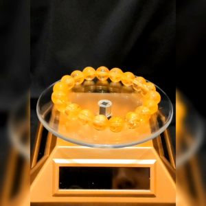 Gelang Kristal Citrine Grade AAA High Quality 100% Kristal Asli (x927)