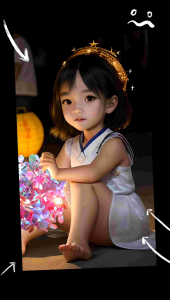 Đồ chơi trẻ em đèn lồng trung thu giấy kính phản quang siêu đẹp được lắp ghép thủ công quà tặng cho bé