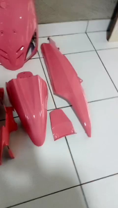 Cover body fulset Halus Yamaha Mio sporty Costom pink mauve