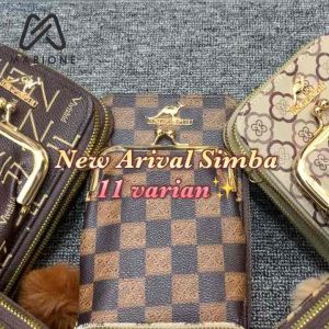 MARIONE - SIMBA Tas selempang wanita slingbag phone behel