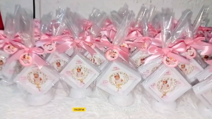 1 pc of mini frame with customized name for rosary