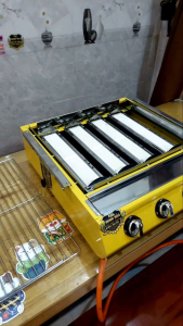 Bếp nướng 4 BBQ gas Loại To nhất   chuyên nướng hầu hải sải  thịt tất cả sale 5*