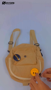 SOYORI Tas Corduroy wanita Ransel JOLIE SBC021