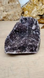 Natural High Gred Uruguay Special Rainbow Amethyst Druse Ornament RA20