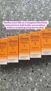 READY TONER RDL BPOM NO 3 ORIGINAL COD / BAYAR DITEMPAT
