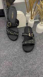 LANOES Sandal Wanita Spoon Teplek Terbaru Trendy Korean Style