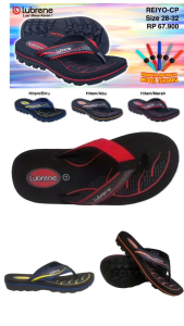 TERBARU SANDAL JEPIT MURAH DAN BERKUALITAS SANDAL CASUAL ANAK LAKI LAKI LUBRENE VIRAN-TP EGA-CP BLACK RED/BLUE BERKUALITAS TERLARIS TOP EDISI baru wow