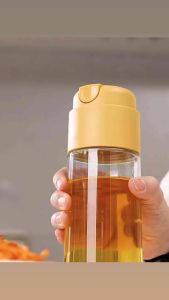 Hecca LIPO Botol Minyak Kaca Tutup Otomatis Wadah Penyimpanan Minyak Serbaguna Glass Oil Bottle
