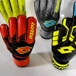 Sarung Tangan Kiper Dewasa Latex Tebal & Tulang LOTTO NEW