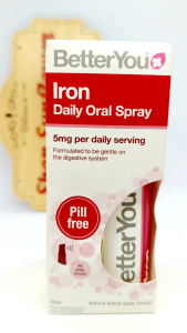 Bổ sung Sắt dạng xịt Better You Iron Daily Oral Spray 25ml cho bé từ 1 tuổi của Anh