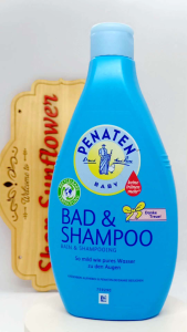 Sữa tắm gội chống cảm 2 trong 1 cho bé Penaten Baby Bad Shampoo 400ml của Đức