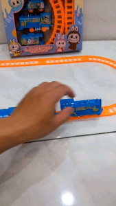 Mainan Kereta Labubu Rel Train Track Set no 867-88