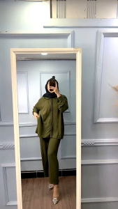 PROMO SET GIGA TERBARU ONESET WANITA DEWASA JUMBO BUSUI FRIENDLY CRINGKLE AIRFLOW TERMURAH KEKINIAN