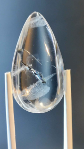 ไมก้า ใน ควอตซ์🔸Mica with Quartz